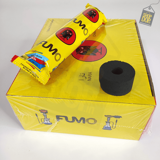 Fumo Hash Magic Coal for Hookah - Pack of 10 Rolls