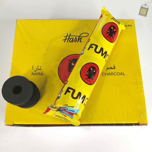 Fumo Hash Magic Coal for Hookah - Pack of 10 Rolls