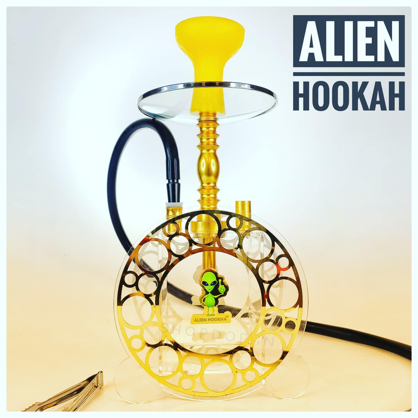 Alien Acrylic Cube Hookah