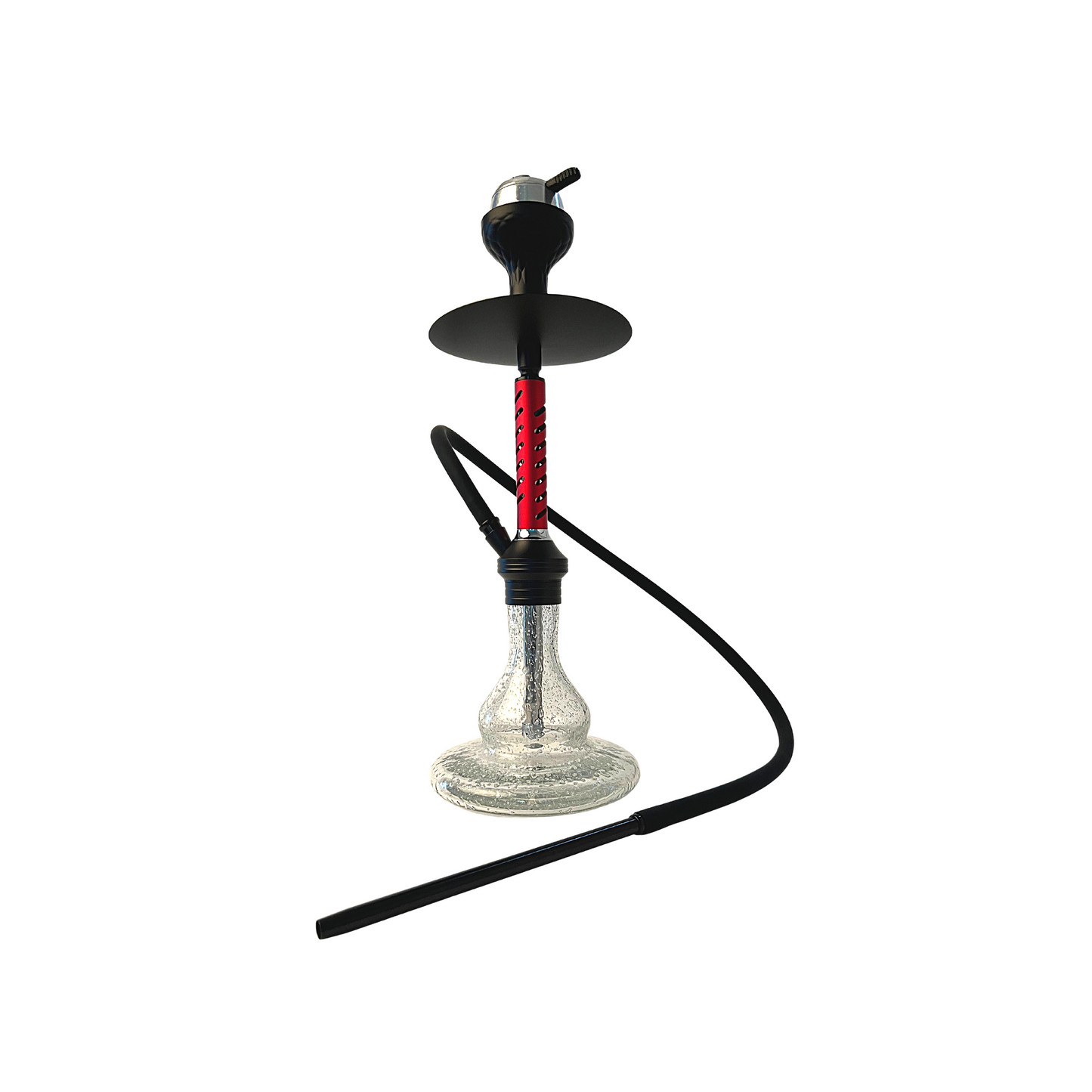 रेडियम ग्लास बेस के साथ लुकास हुक्का