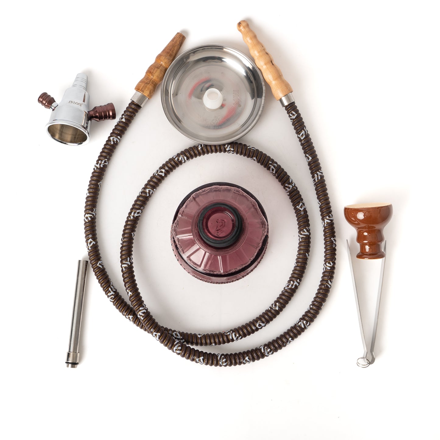 MYA Bacci Hookah - Light Purple