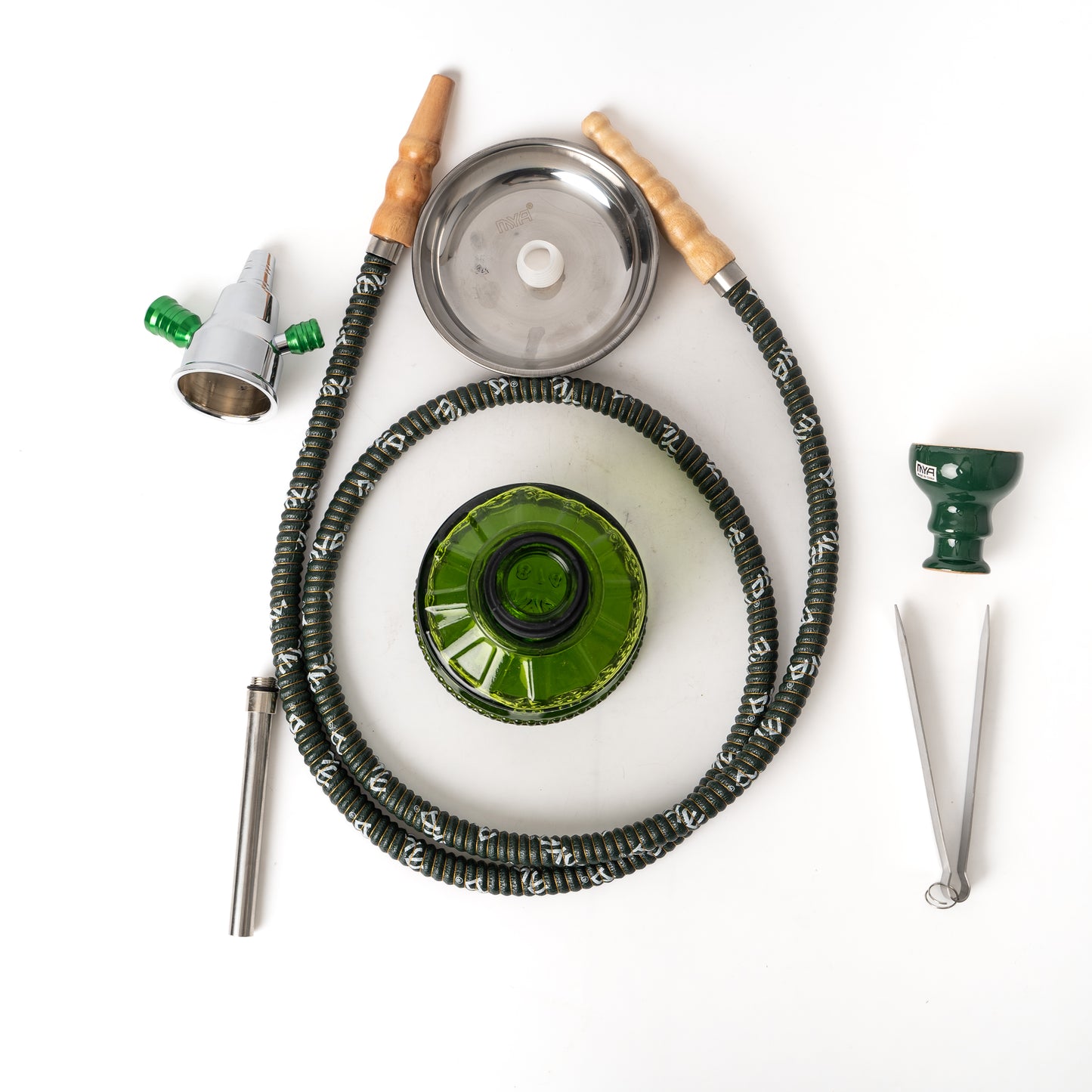 MYA Bacci Hookah - Olive Green