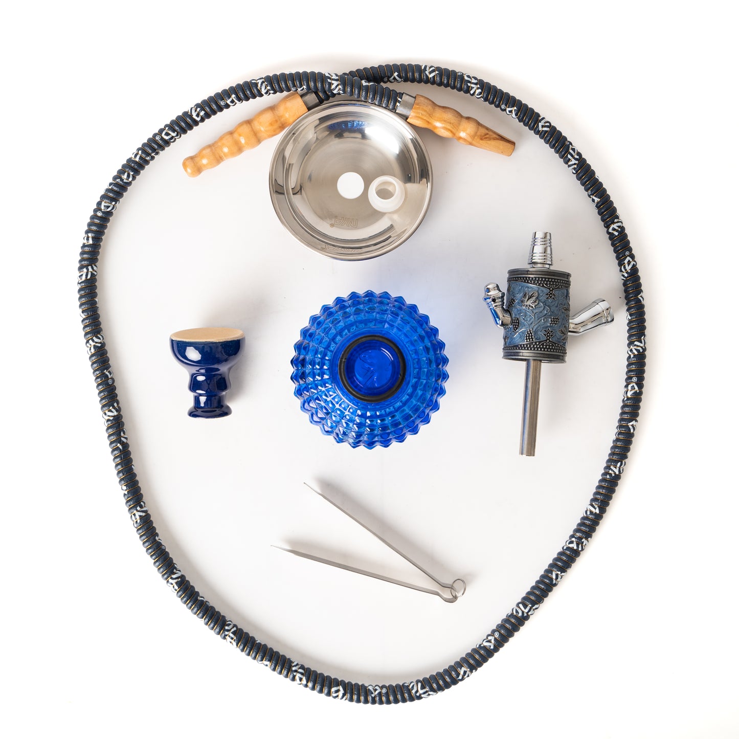 MYA Bambino Hookah - Dark Blue