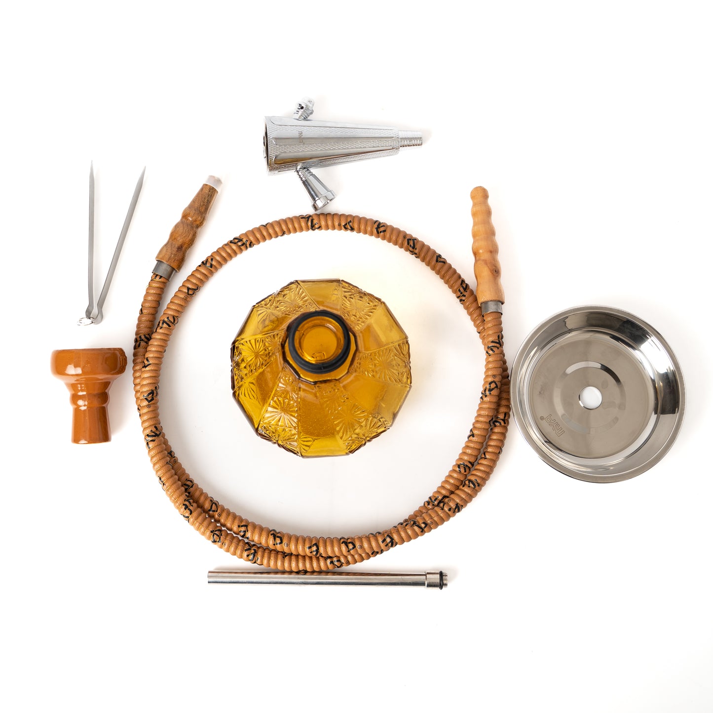 MYA Fedora Hookah - Amber