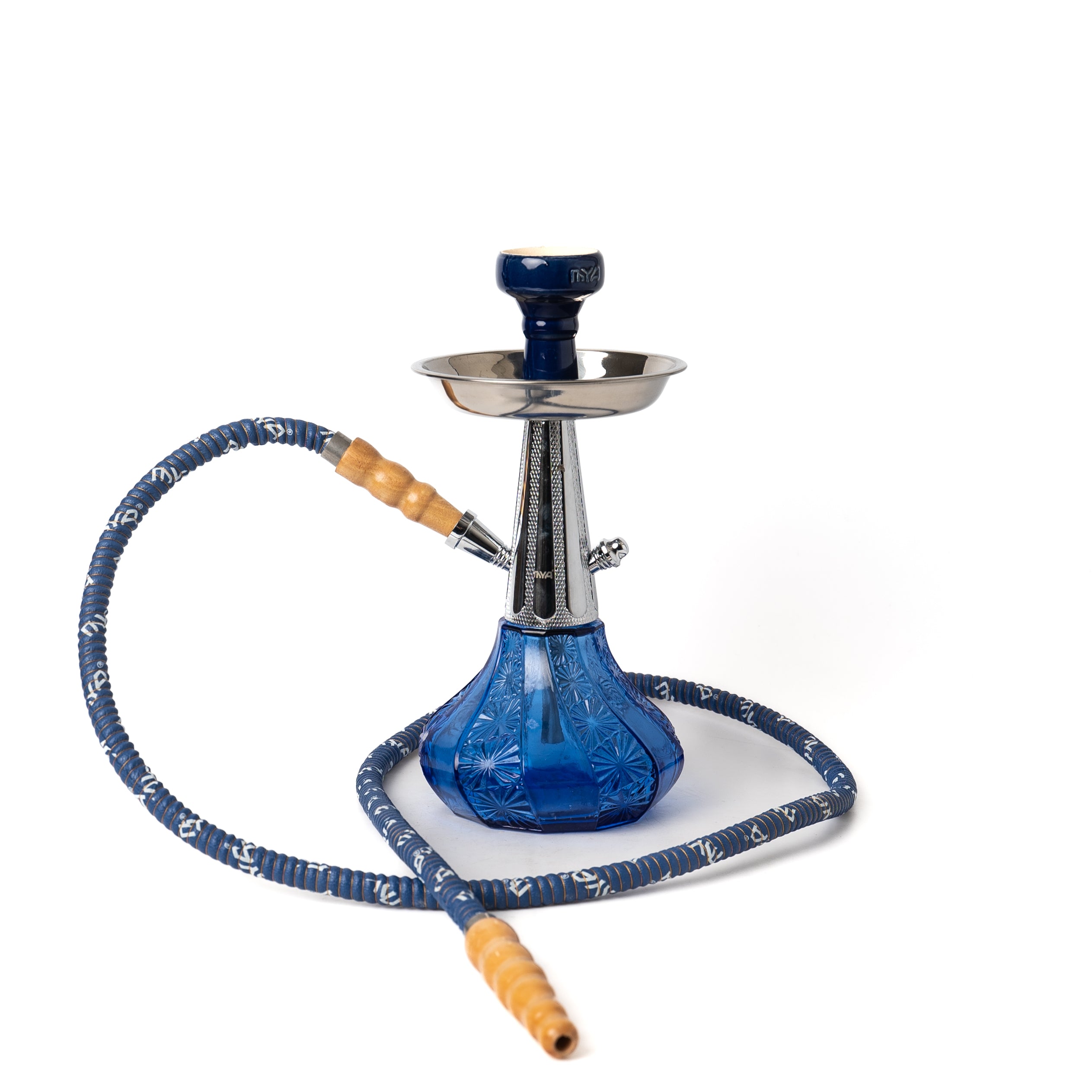 Buy MYA Fedora Hookah Dark Blue shopdop.in