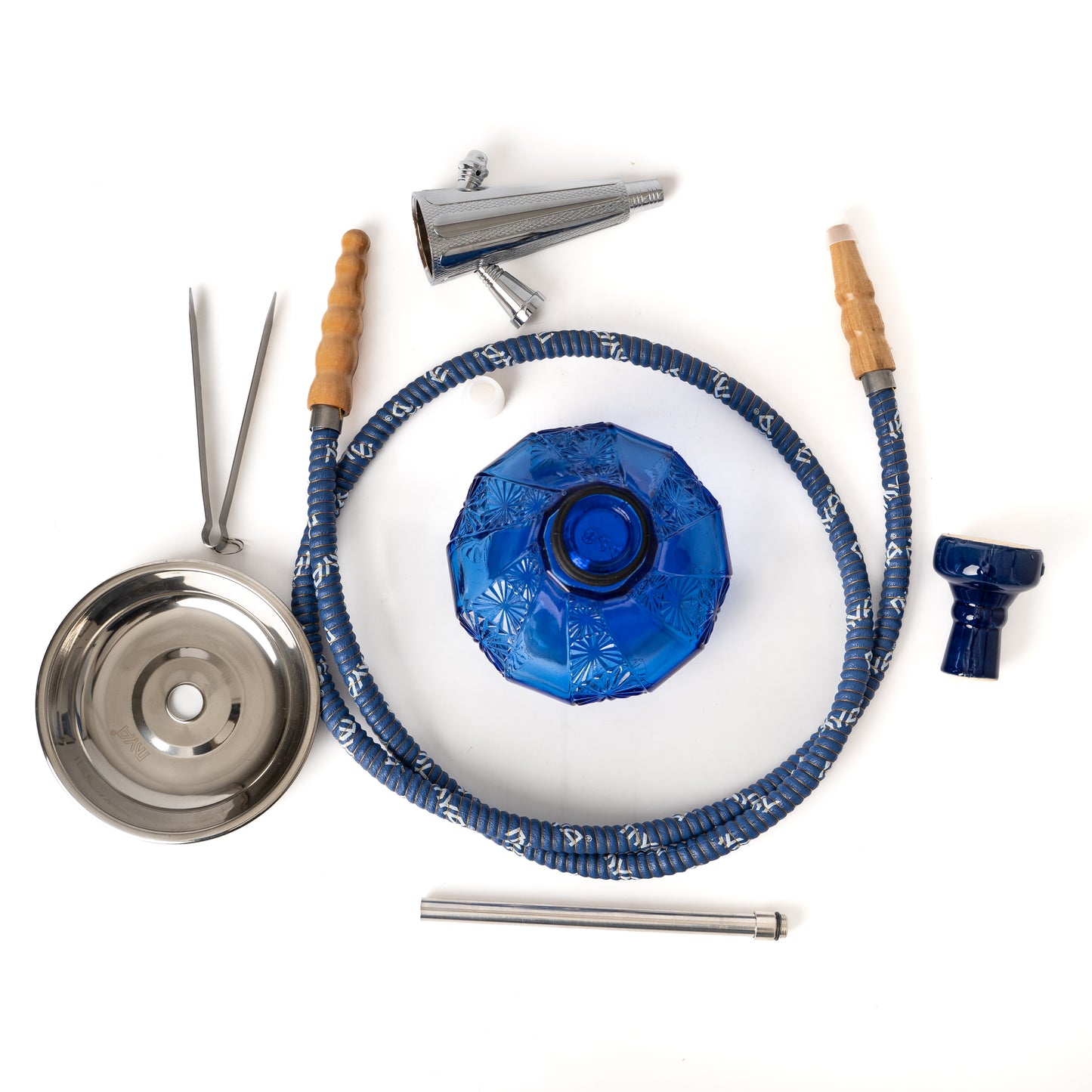 MYA Fedora Hookah - Dark Blue