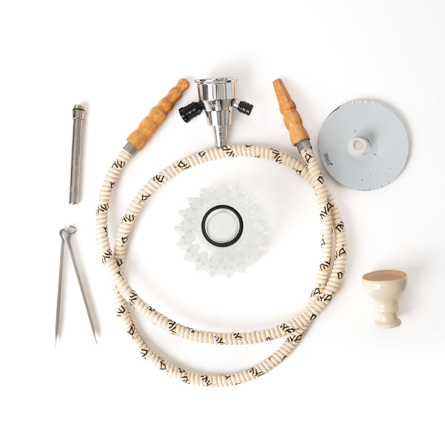 MYA Heera Hookah - White