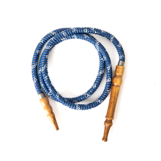 MYA Medium Wooden Handle Hookah Hose / Pipe