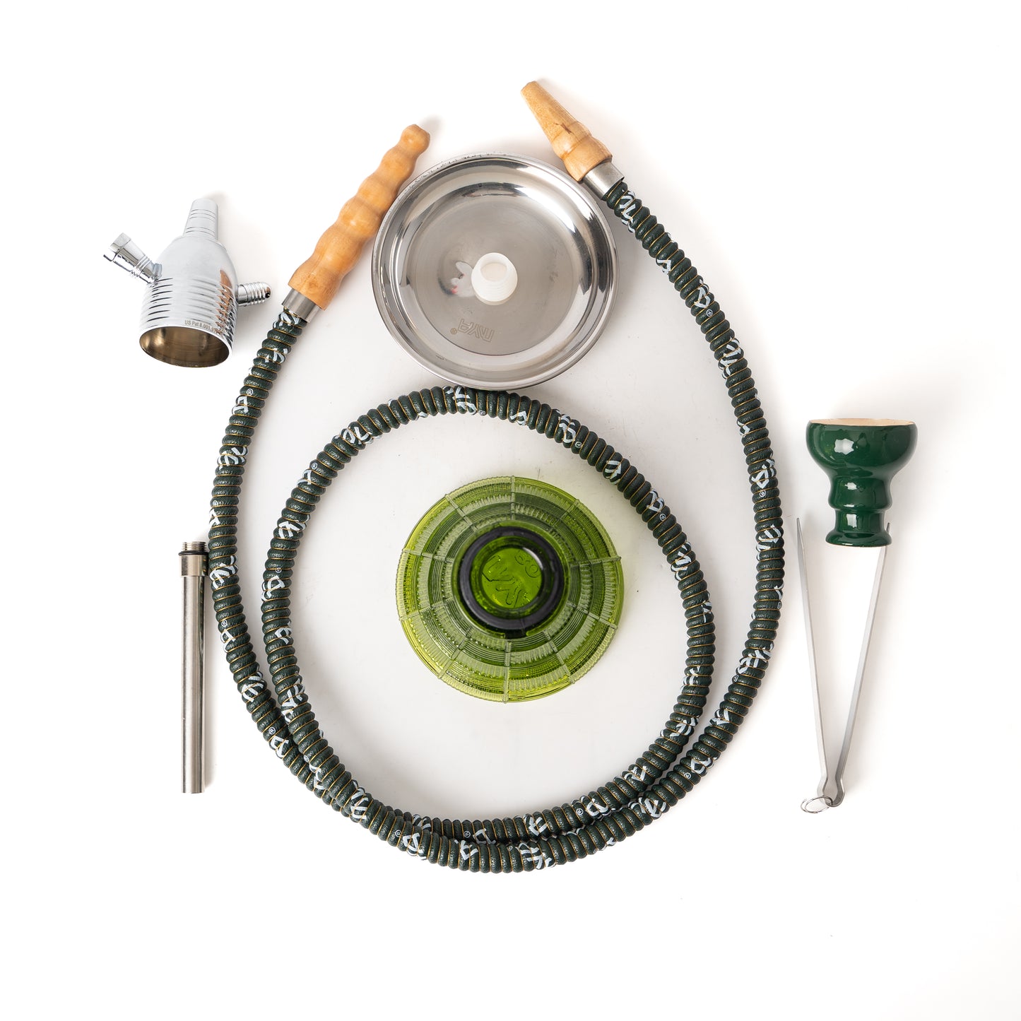 MYA Petite Hookah - Olive Green