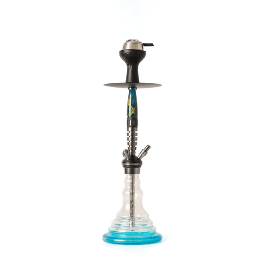 Macau Hookah with Radium Base - Light Blue
