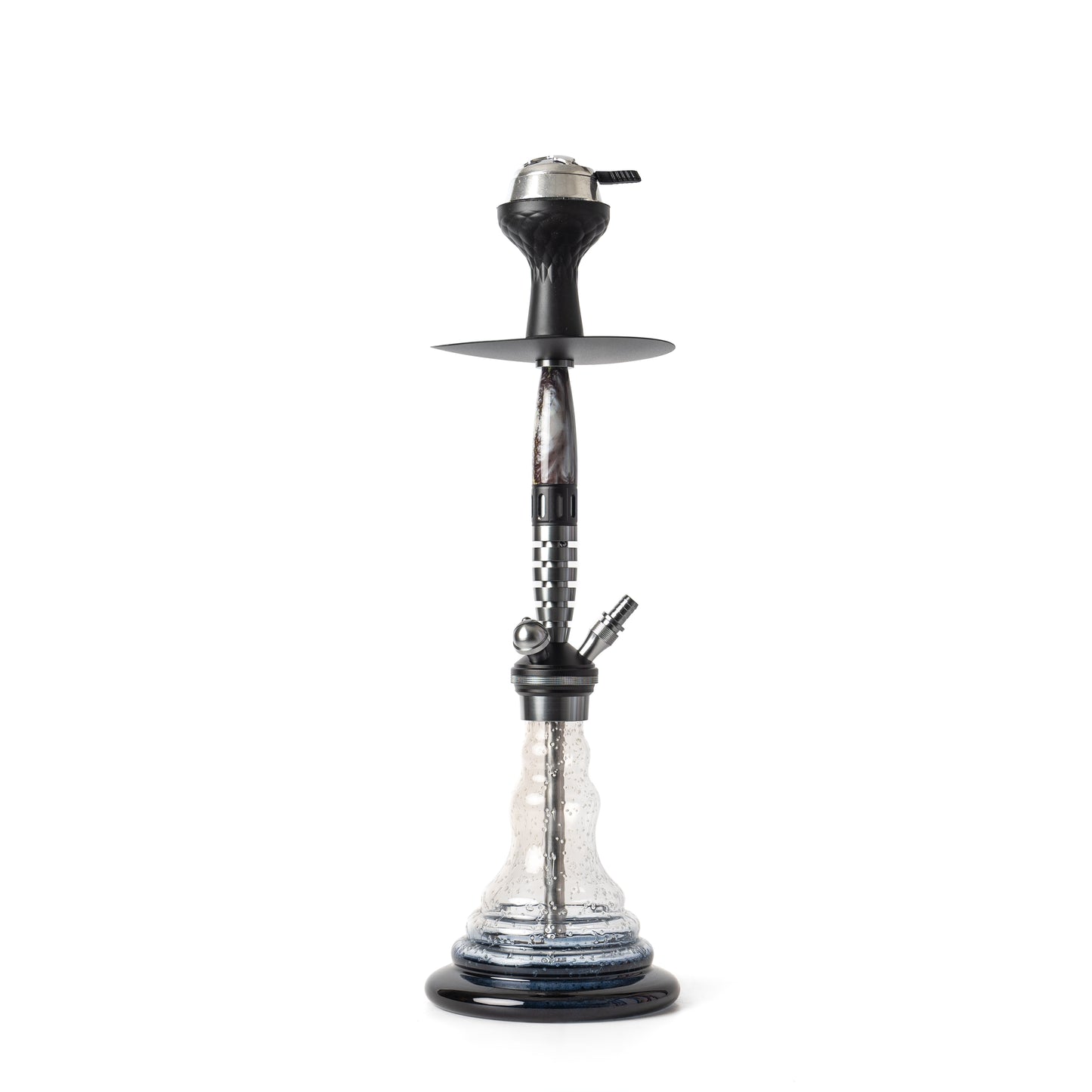 Macau Hookah with Radium Base - Silver