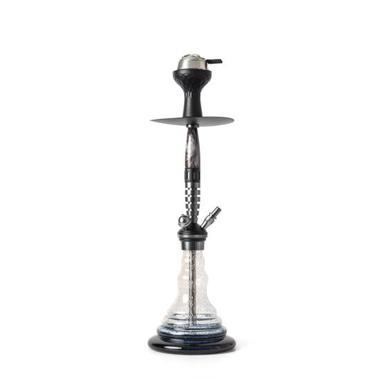 Macau Hookah with Radium Base - Silver