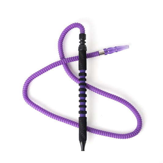PVC Long Foam Handle Hookah Pipe - Purple