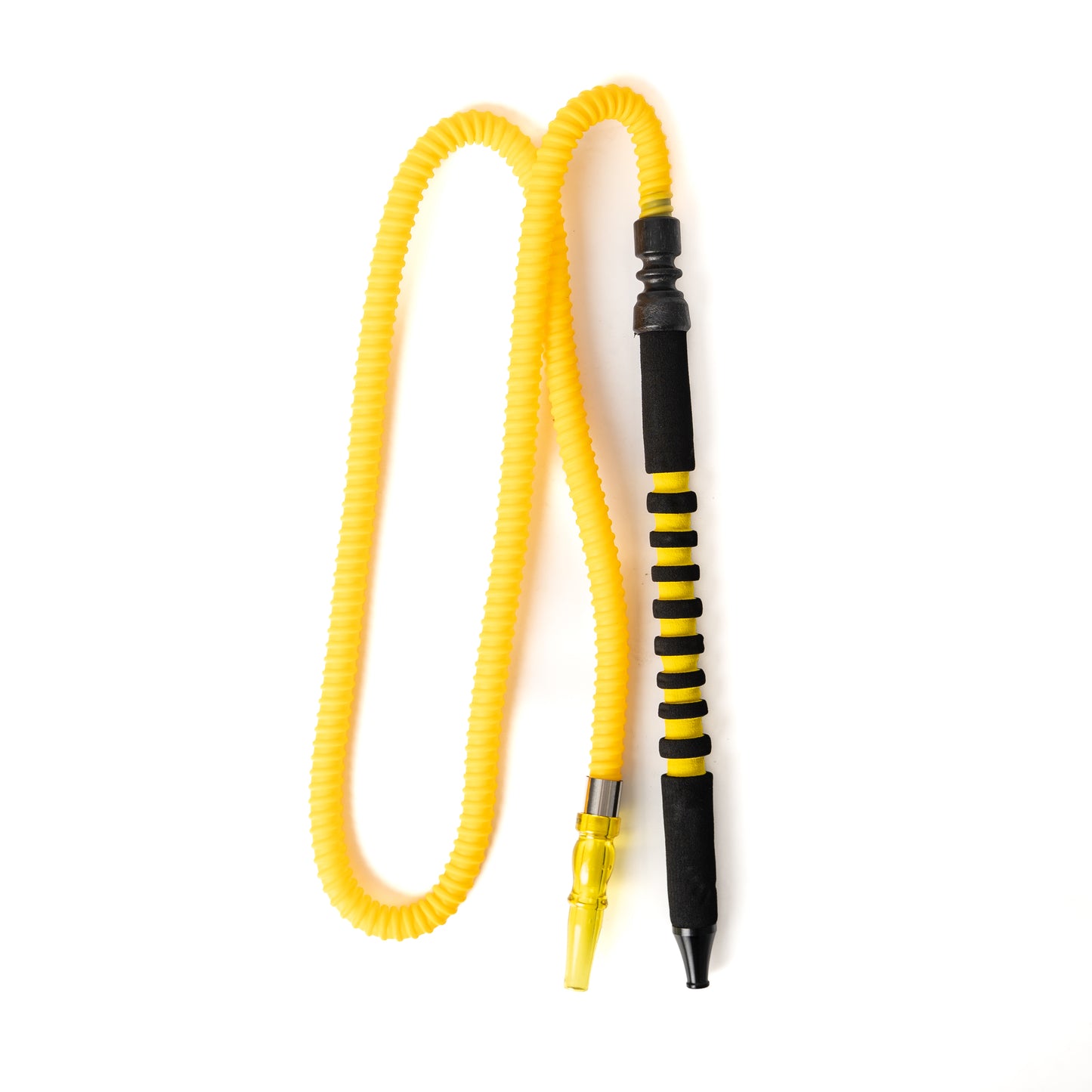 PVC Long Foam Handle Hookah Pipe - Yellow