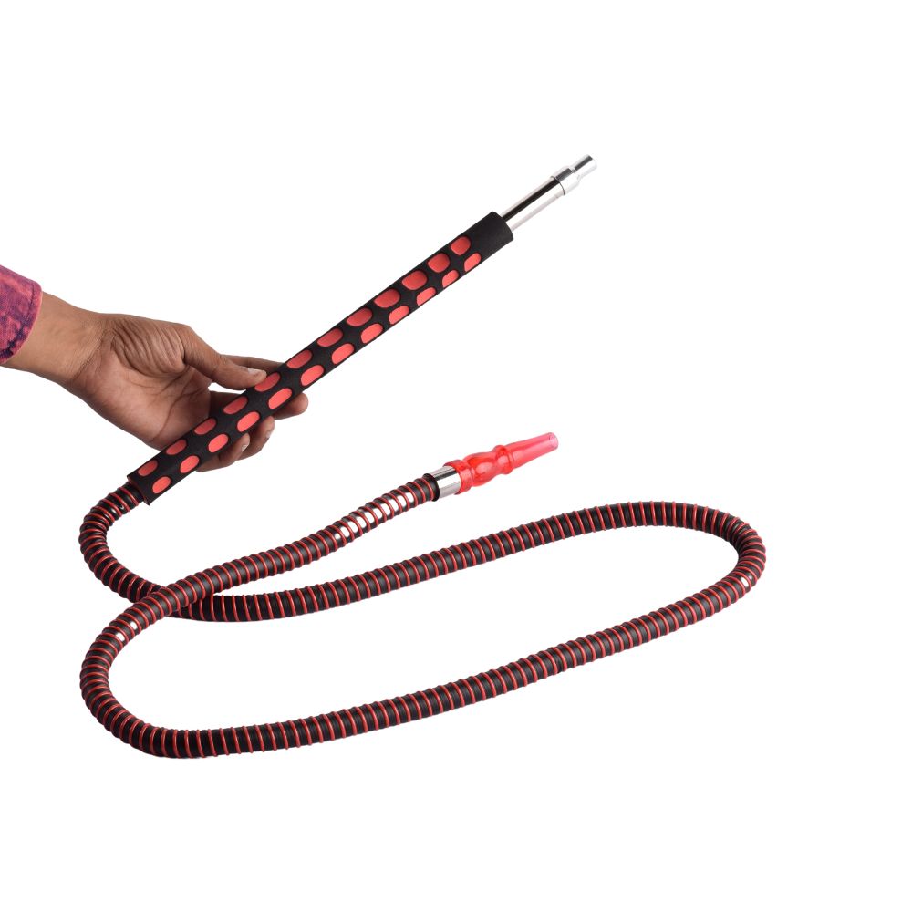 PVC Long Foam Handle Hookah Pipe 2.0 - Red