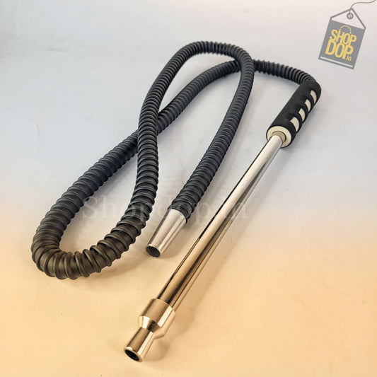 पीवीसी स्लिम मेटल हैंडल हुक्का पाइप