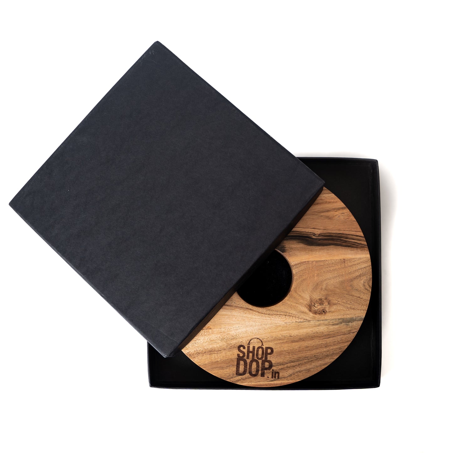 Peru Hookah Wooden Base in Box with LED Light