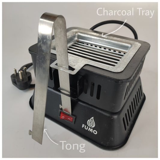 फूमो हॉट प्लेट हुक्का चारकोल बर्नर - 500 वाट