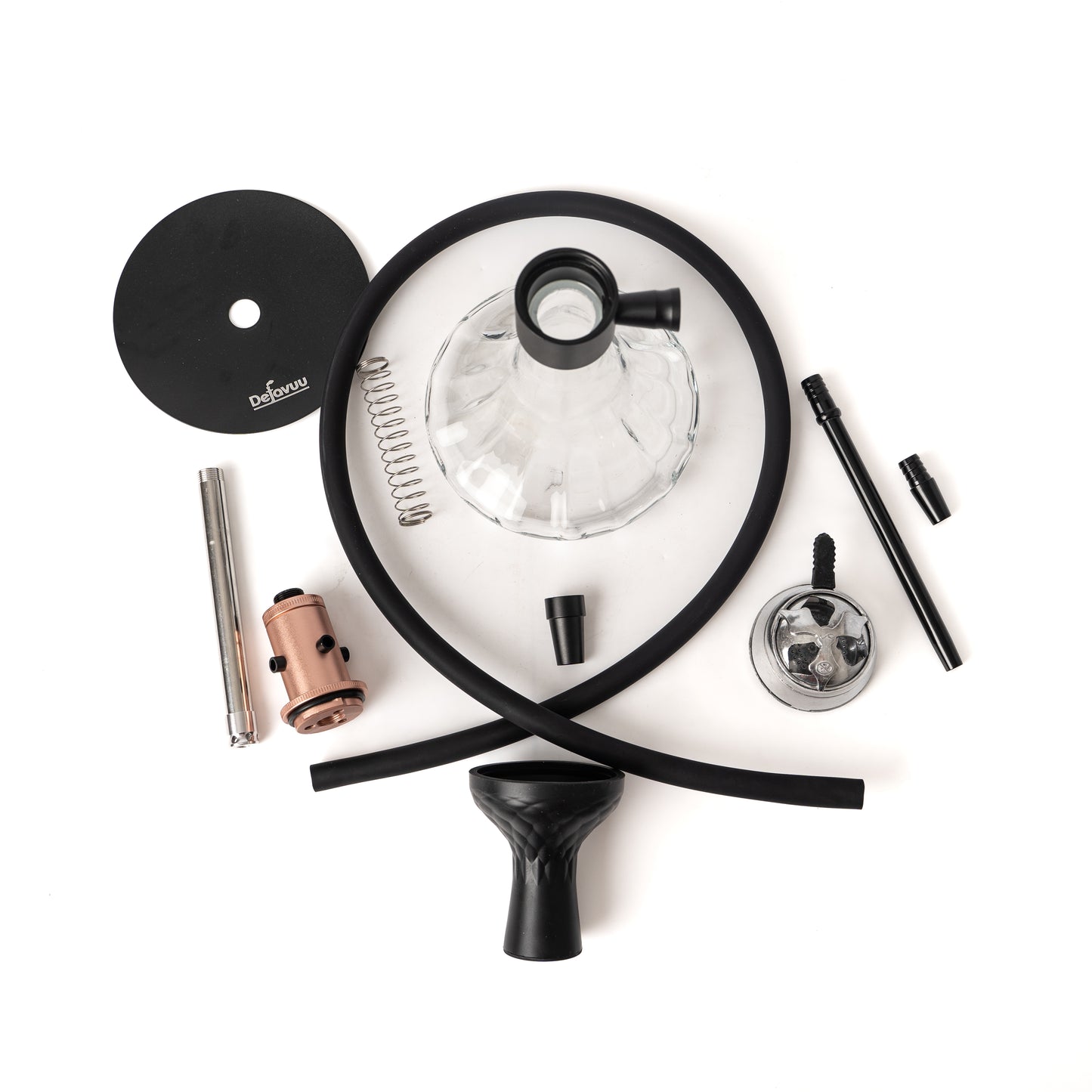 Robot X Function Hookah - Rose Gold