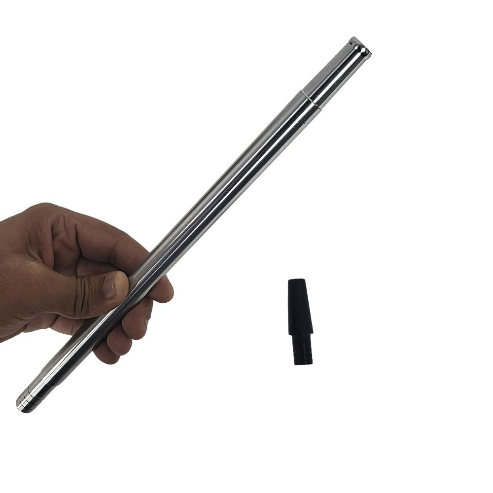 Stainless Steel Handle Only for Any Silicone Pipe