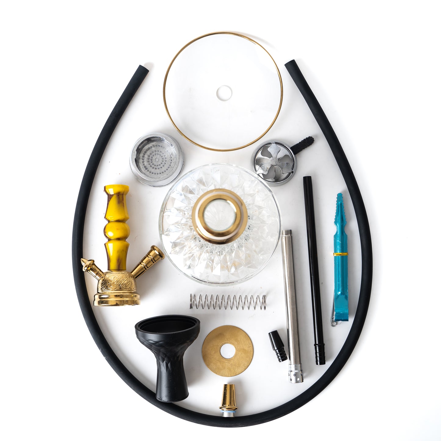 Thugs Britt Hookah - Rose Gold/Yellow