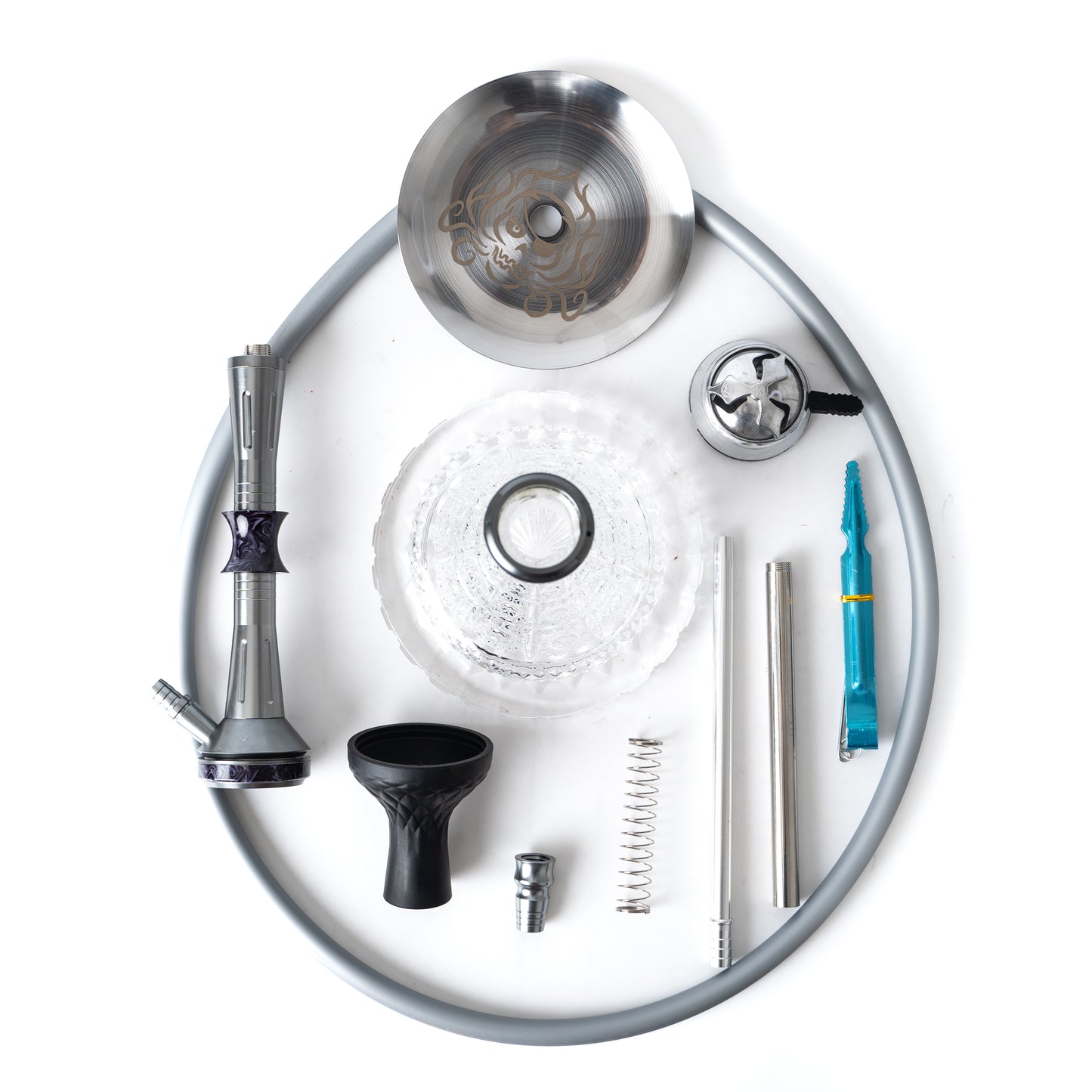 Thugs Hank Hookah - Silver