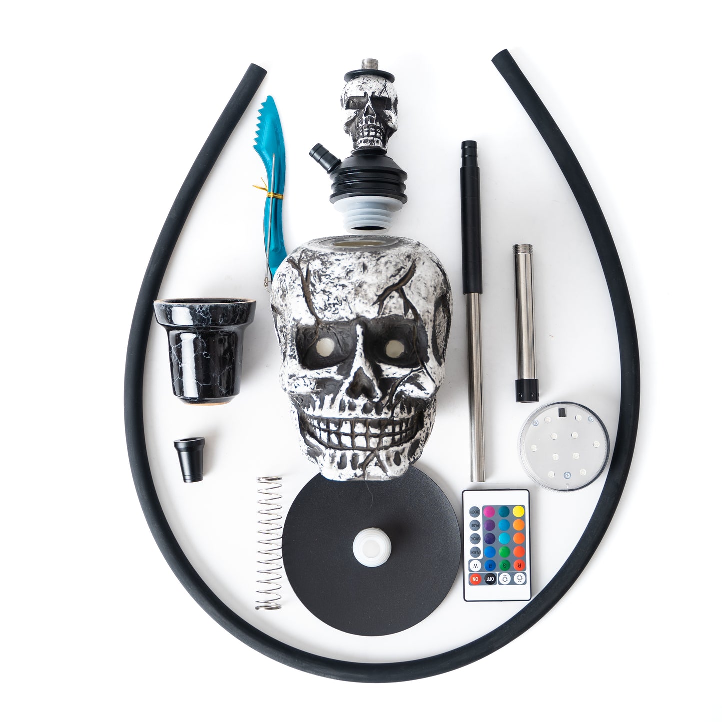 Thugs La Demon Hookah with LED Light