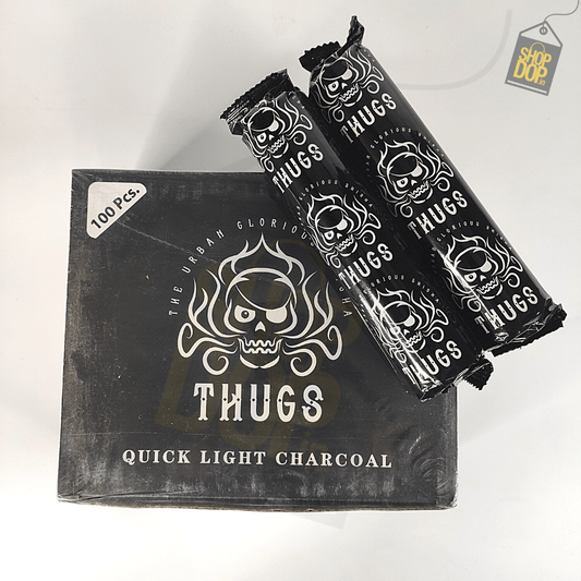 Thugs Magic Coal for Hookah - Pack of 10 Rolls