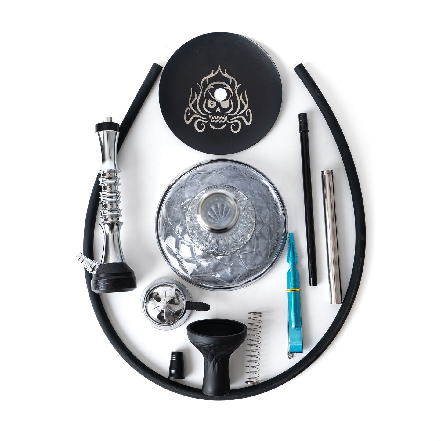 Thugs Shezan Hookah - Silver