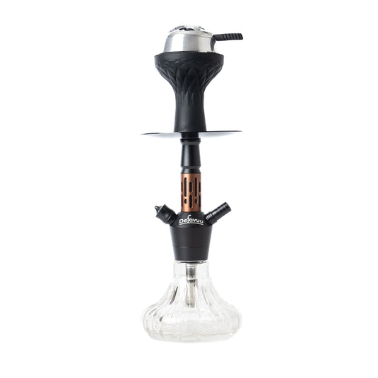 Tuffy Hookah with Travel Bag - Coffee