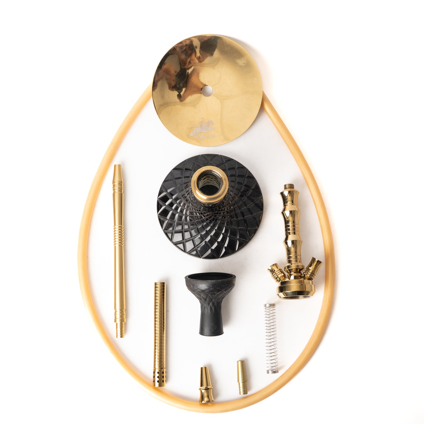 Tyler GS3 Black (Black Base) Gold Stem with Bag - Fighter Series