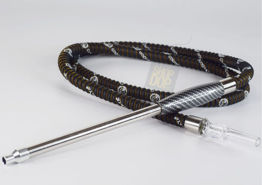 COCOYAYA Metal Handle Hookah Hose / Pipe - shopdop.in