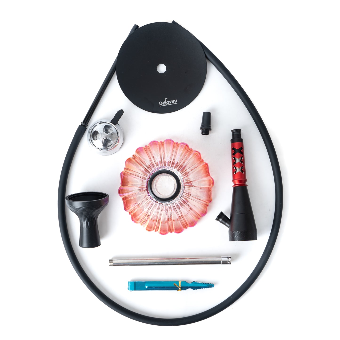 Volcano Hookah - Red (Special Edition)