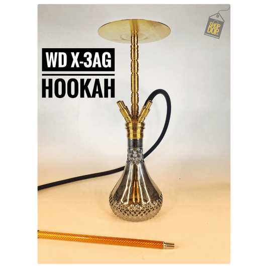 WD X-3AG Golden Hookah Online India