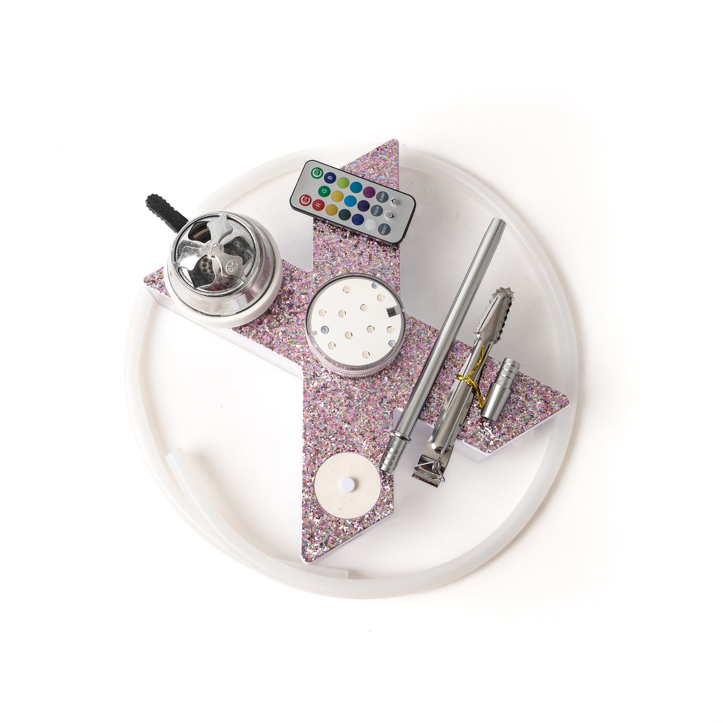 X Shape Car Hookah - Fancy Design (All Colors)