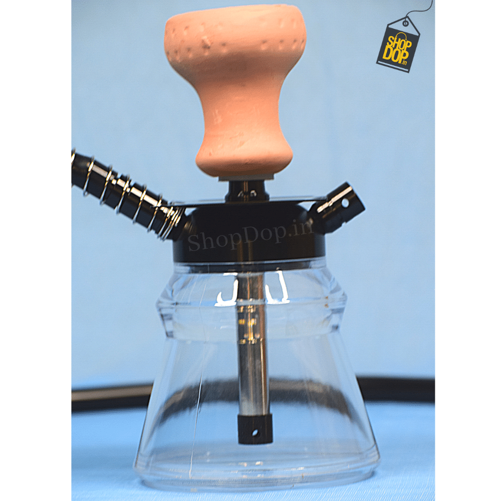 Portable Acrylic Mini Tank Hookah - shopdop.in
