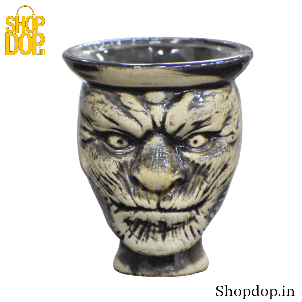 Ceramic Khamoon Hookah Bowl / Chillum - shopdop.in