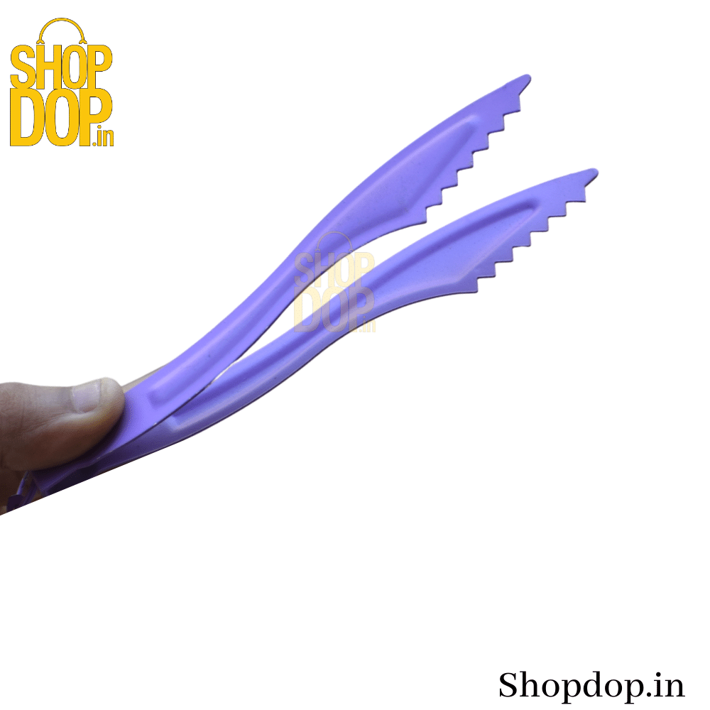 Stylish Shark Mouth Steel Hookah Tong / Chimti - shopdop.in