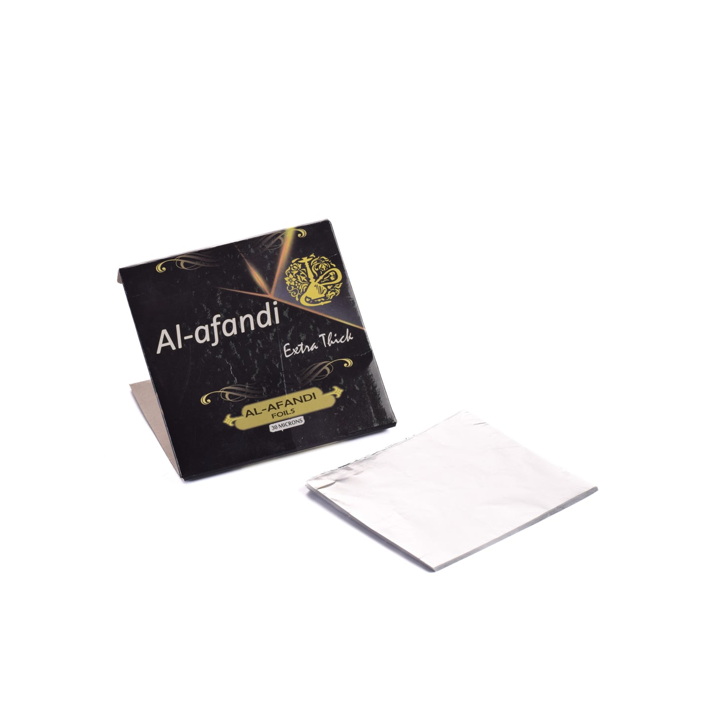 al afandi hookah foil pre cut square shape 30 microns