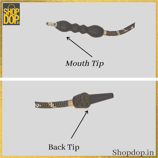 MYA Hookah Small Fibre Pipe / Hose - shopdop.in