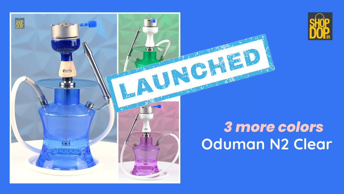 Oduman N2 Clear Hookah with Japanese Colors: A Comprehensive Review