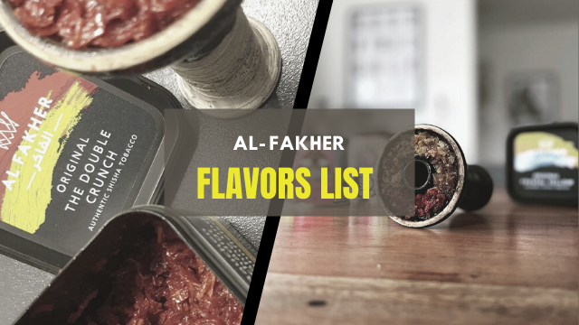List of Al Fakher Hookah Flavors in India