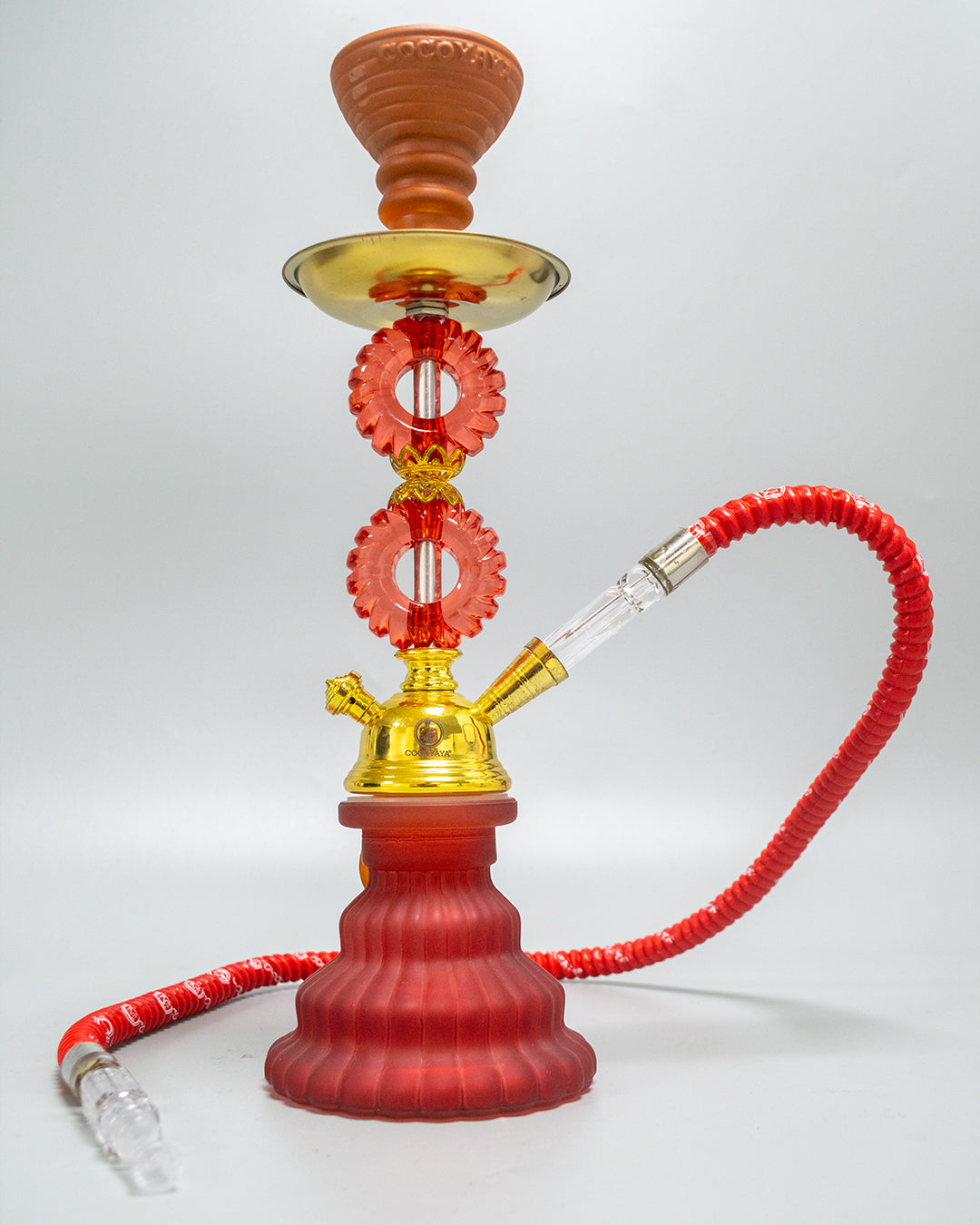 COCOYAYA Pumpkin 1042 Hookah - Red