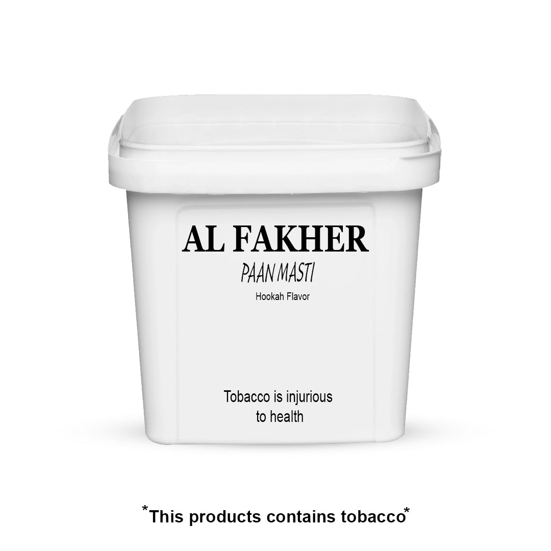 Al Fakher Paan Masti Hookah Flavor - 1kg Bucket