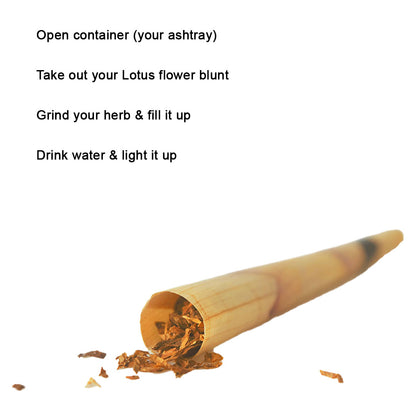 Lotus Petal Blunts Smoking Cones - Perfect Rolls (Pack of 5)