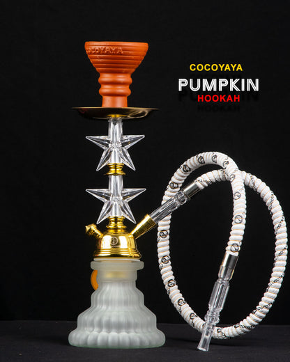 COCOYAYA Pumpkin 1042 Hookah - White