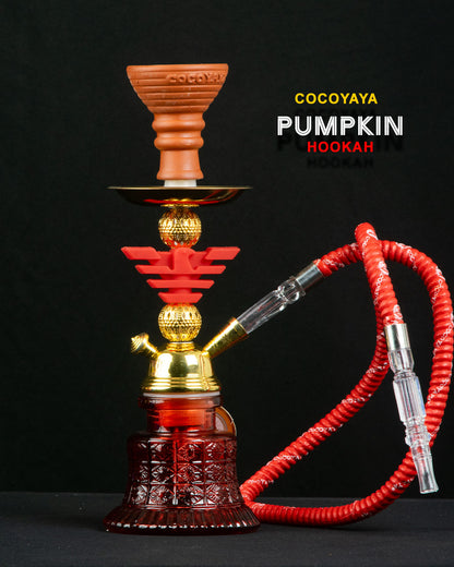 COCOYAYA Pumpkin 1205 Hookah - Red