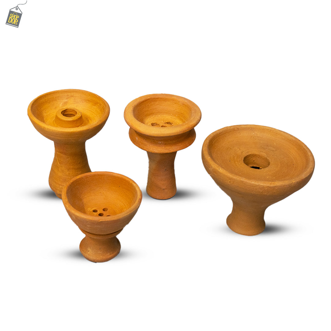 Combo - 4 Different Clay Hookah Bowls (Must Try)