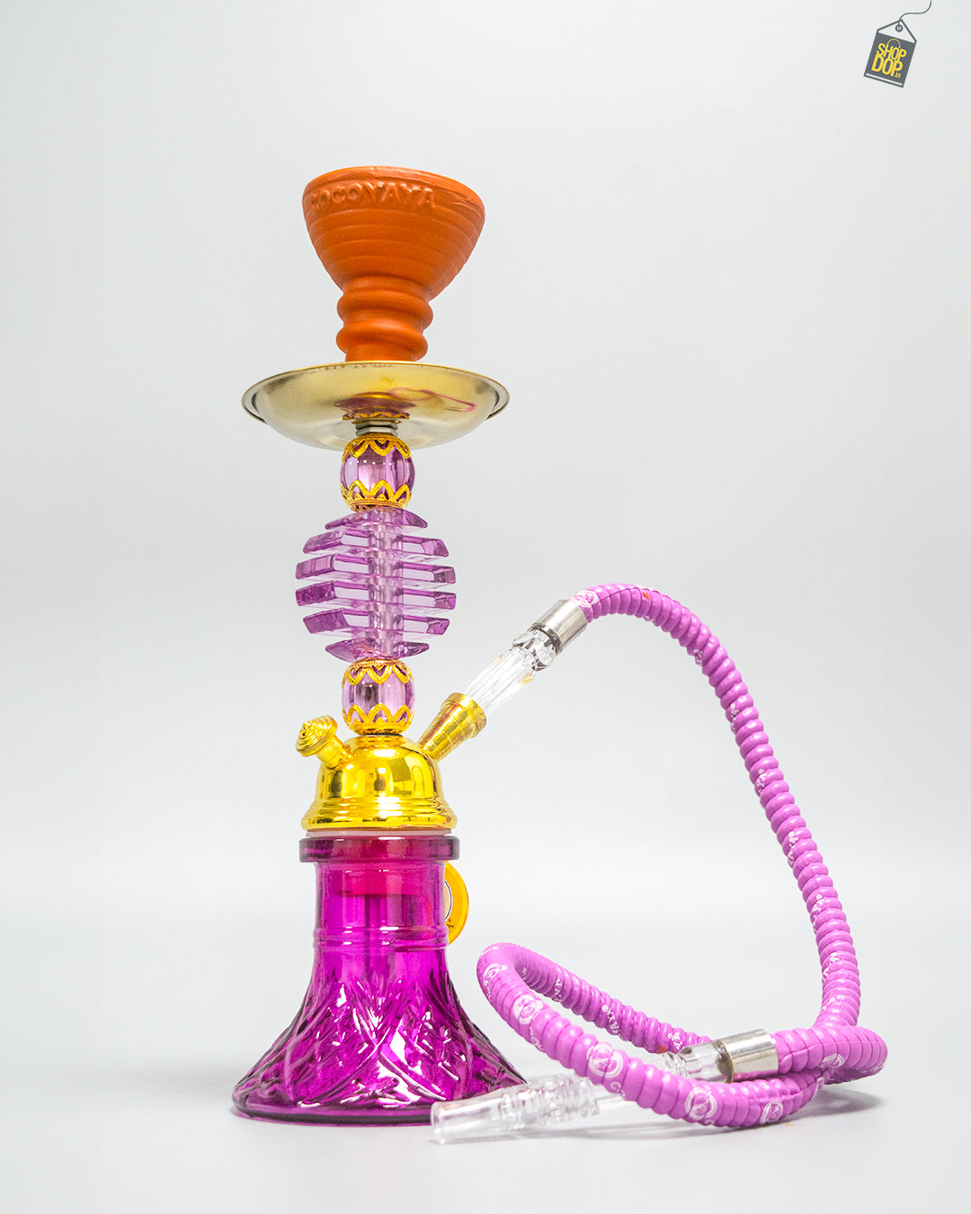 COCOYAYA Pumpkin 1203 - 3 Hookah - Purple