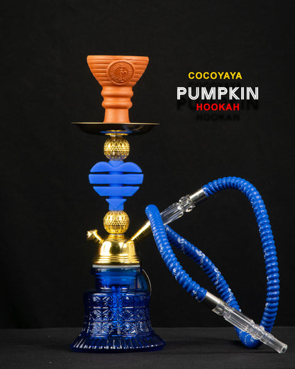 COCOYAYA Pumpkin 1205 Hookah - Blue